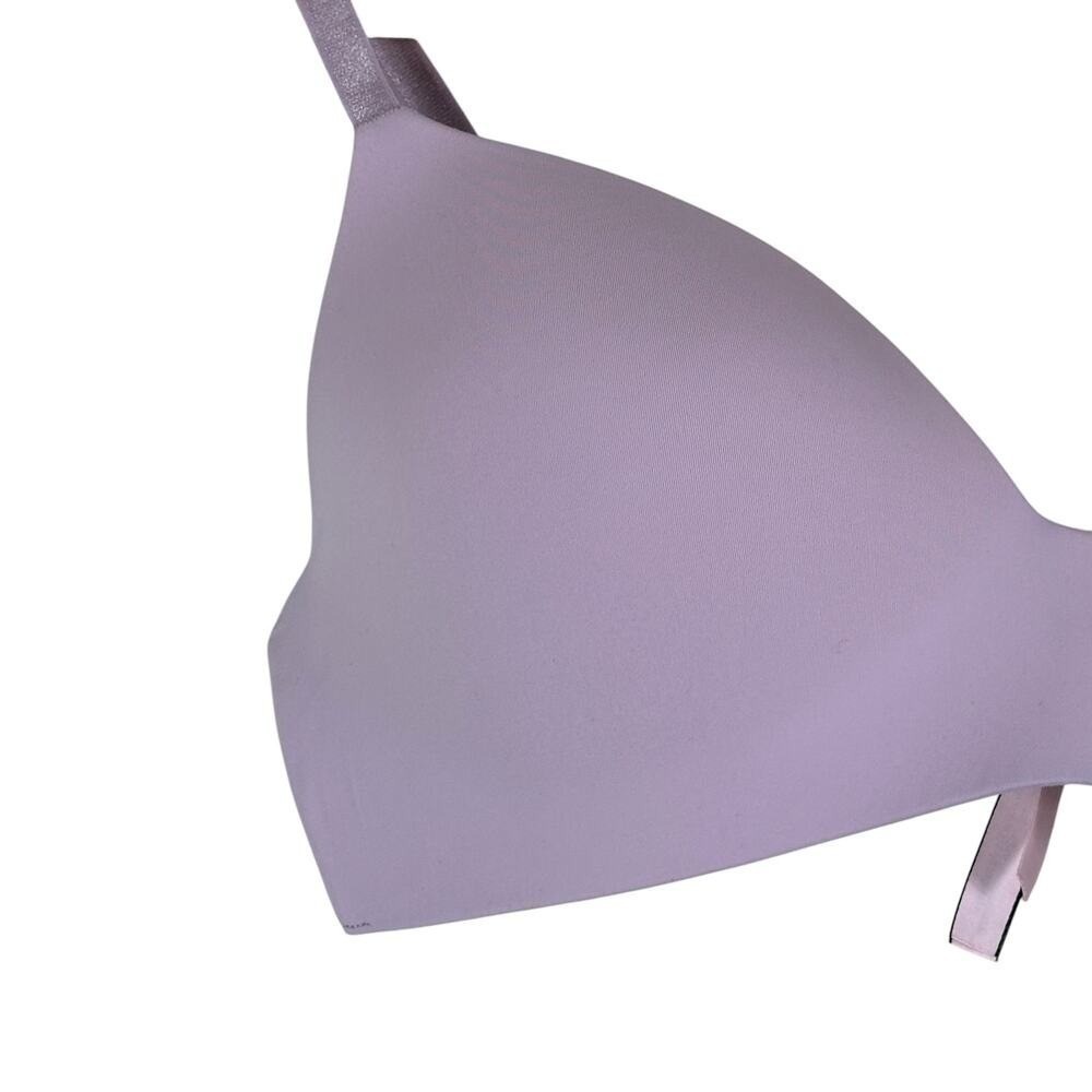 NWT Victoria's Secret Seamless Bra Lavender Purple Adjustable Comfort Size 36D - Picture 3 of 9